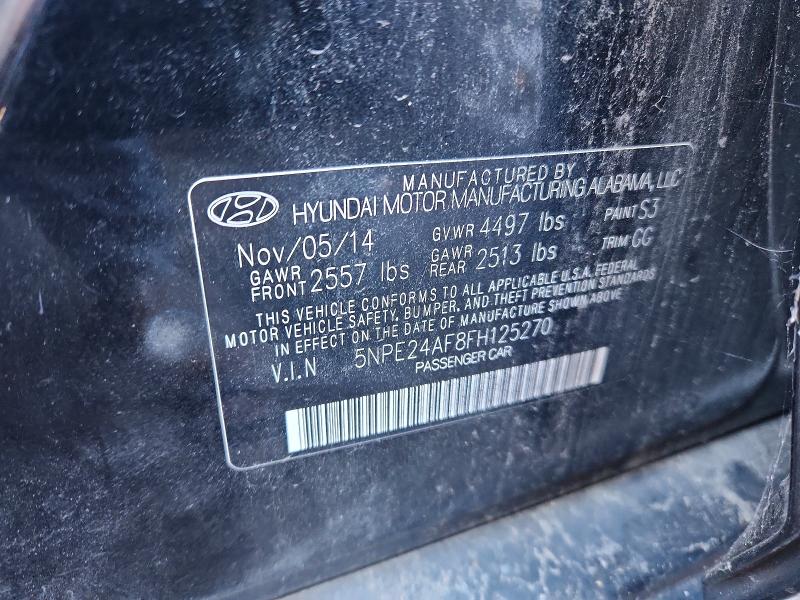 Aukcja sprzedaży 2015 Hyundai Sonata, vin: 5NPE24AF8FH125270, numer aukcji: 71365536