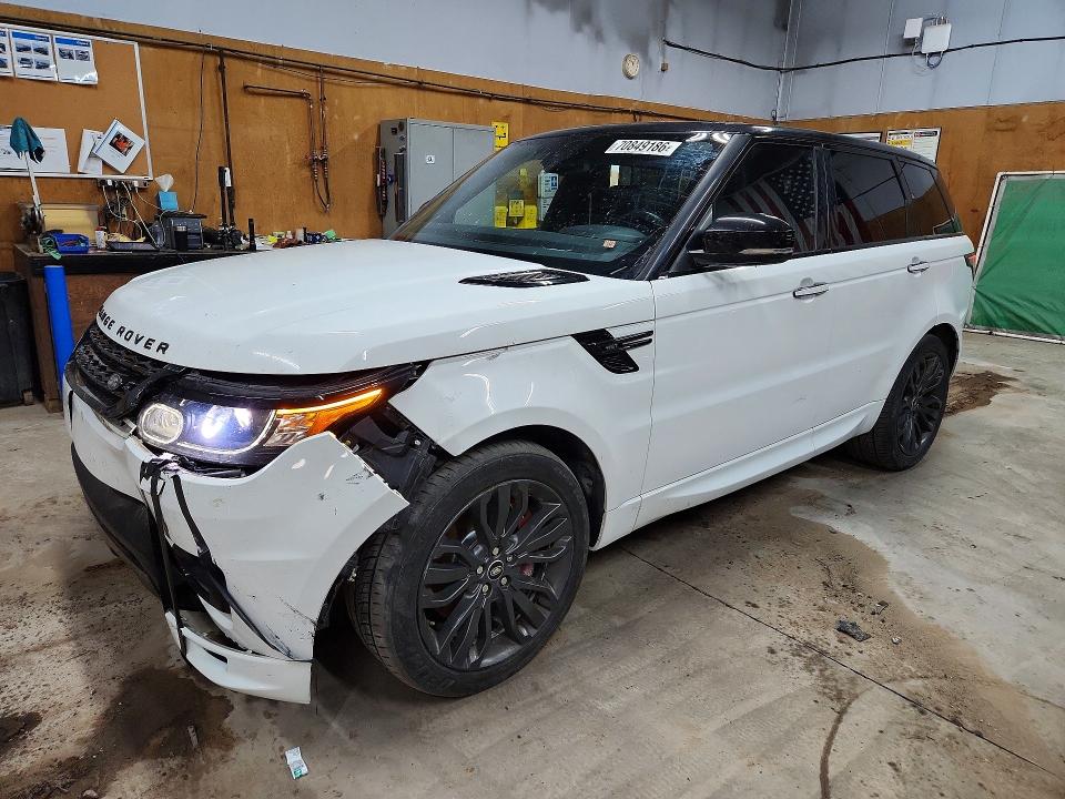 2016 Land Rover Range Rover Sport მანქანა იყიდება აუქციონზე, vin: SALWS2VF0GA562619, აუქციონის ნომერი: 70849186