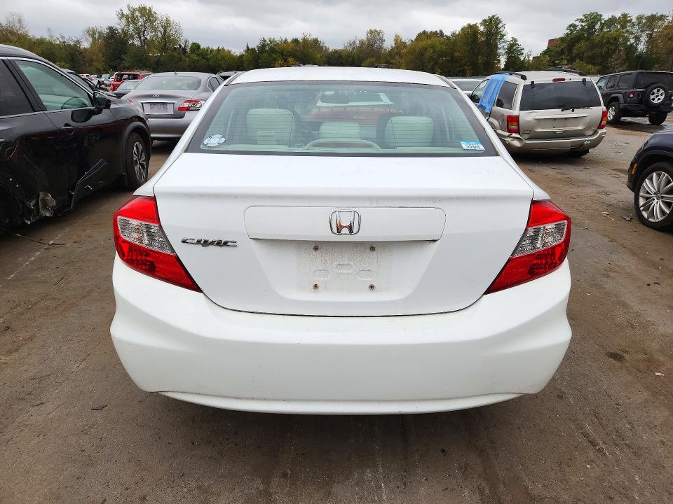 72102866 :رقم المزاد ، 2HGFB2F57CH317715 vin ، 2012 Honda Civic مزاد بيع