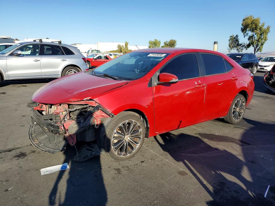 Auction sale of the 2014 Toyota Corolla, vin: 2T1BURHE4EC210695, lot number: 71445096