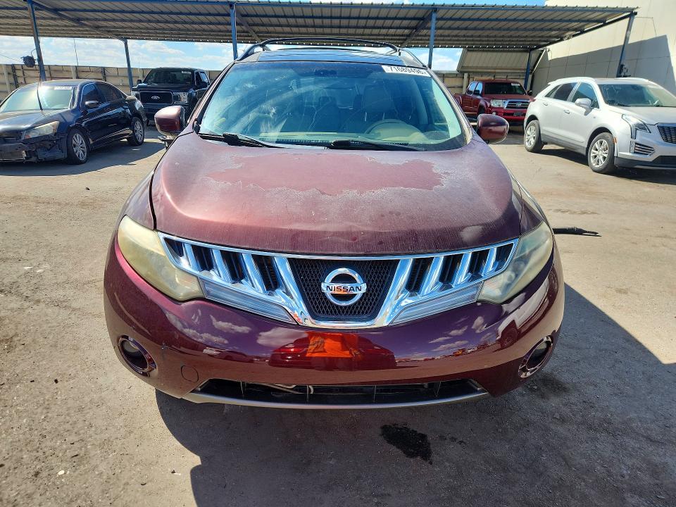 Продажа на аукционе авто 2009 Nissan Murano, vin: JN8AZ18W89W132012, номер лота: 71689496