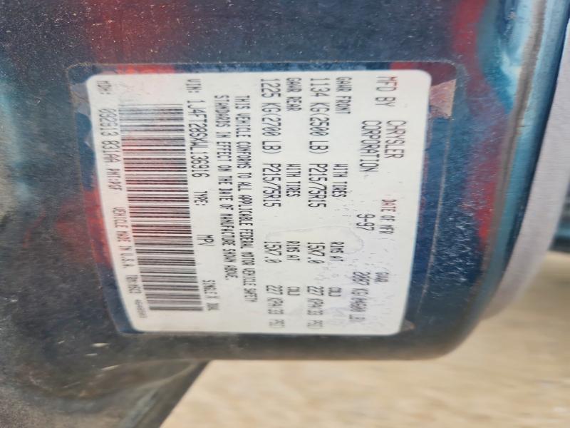 1998 Jeep Cherokee მანქანა იყიდება აუქციონზე, vin: 1J4FT28SXWL136916, აუქციონის ნომერი: 71572006