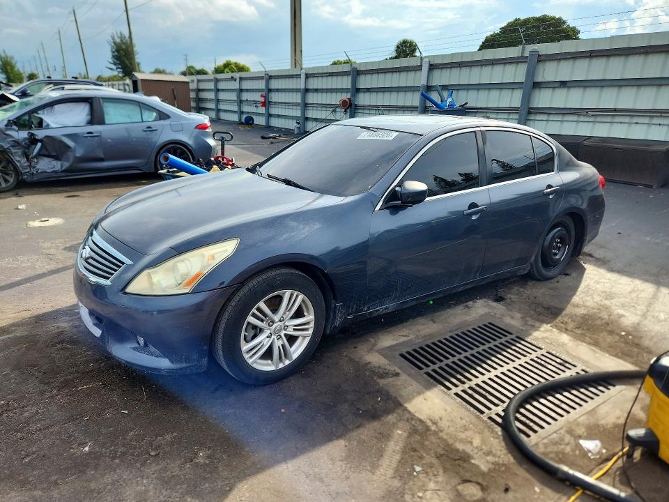 2012 Infiniti G25 Sedan მანქანა იყიდება აუქციონზე, vin: JN1DV6AP2CM700703, აუქციონის ნომერი: 71886926