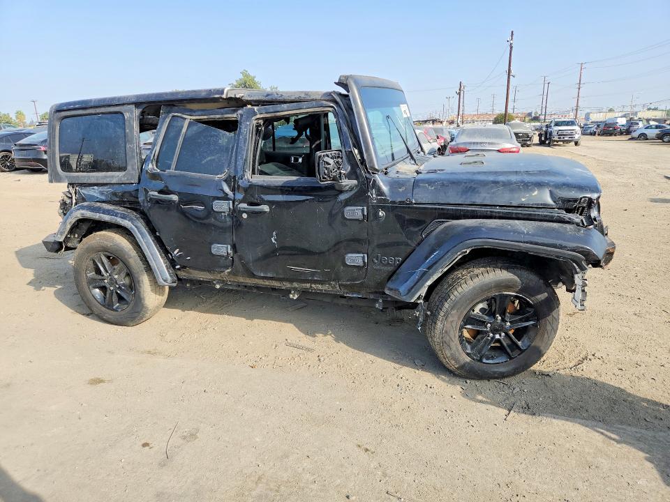 71234956 :رقم المزاد ، 1C4HJXEG1MW555878 vin ، 2021 Jeep Wrangler Unlimited مزاد بيع