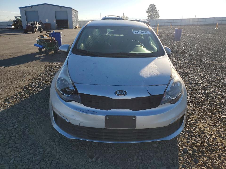 2016 Kia Rio მანქანა იყიდება აუქციონზე, vin: KNADM4A33G6611537, აუქციონის ნომერი: 70130406
