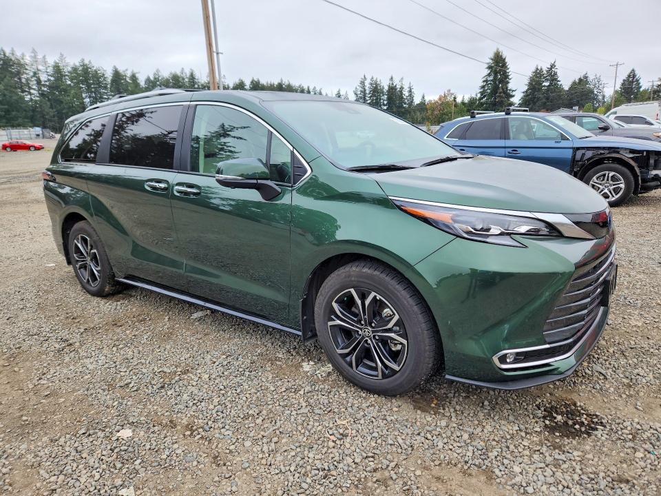 2025 Toyota Sienna მანქანა იყიდება აუქციონზე, vin: 5TDESKFC3SS222805, აუქციონის ნომერი: 70655476