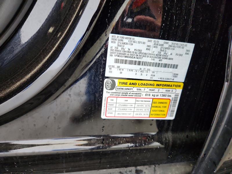 Продаж на аукціоні авто 2025 Ford Expedition, vin: 1FMJU1M89SEA14317, номер лоту: 71542676