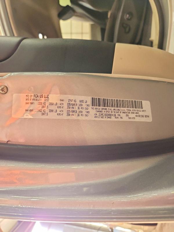 Aukcja sprzedaży 2017 Chrysler Pacifica, vin: 2C4RC1BG5HR824138, numer aukcji: 71431326