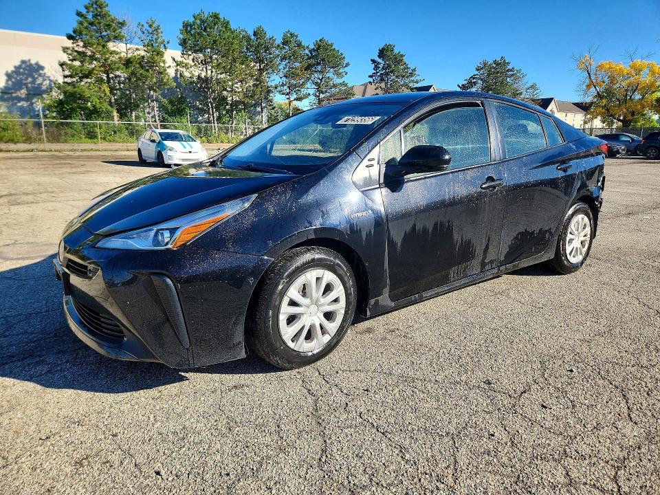 2022 Toyota Prius მანქანა იყიდება აუქციონზე, vin: JTDKAMFUXN3182965, აუქციონის ნომერი: 71299356
