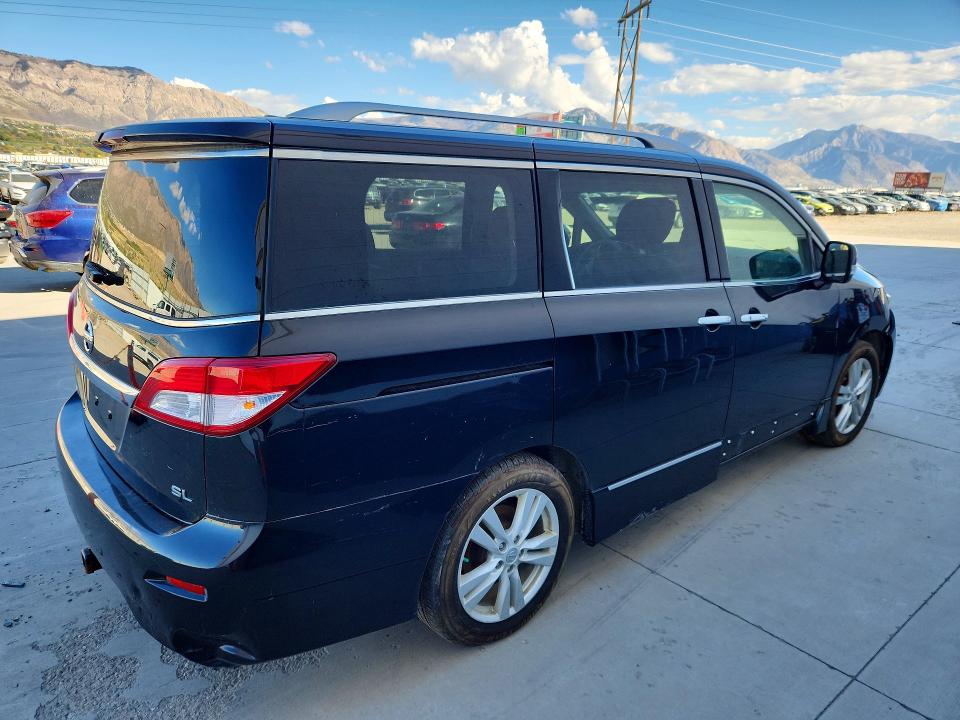 2012 Nissan Quest მანქანა იყიდება აუქციონზე, vin: JN8AE2KP3C9036832, აუქციონის ნომერი: 74080676