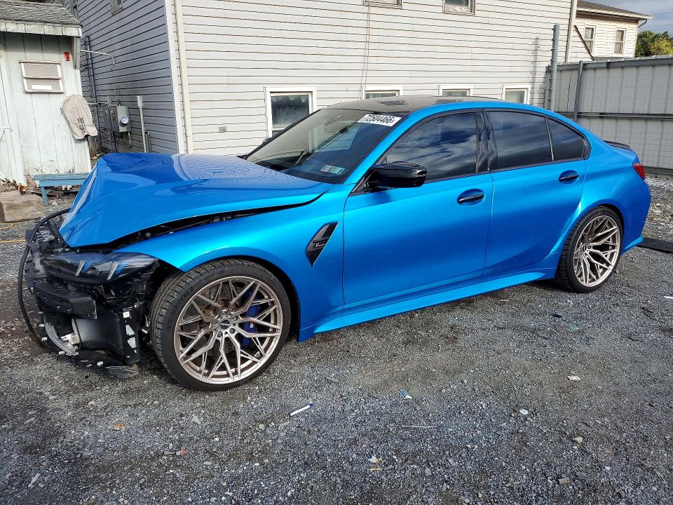 2025 Bmw M3 მანქანა იყიდება აუქციონზე, vin: WBS33HJ02SFT95907, აუქციონის ნომერი: 72504466