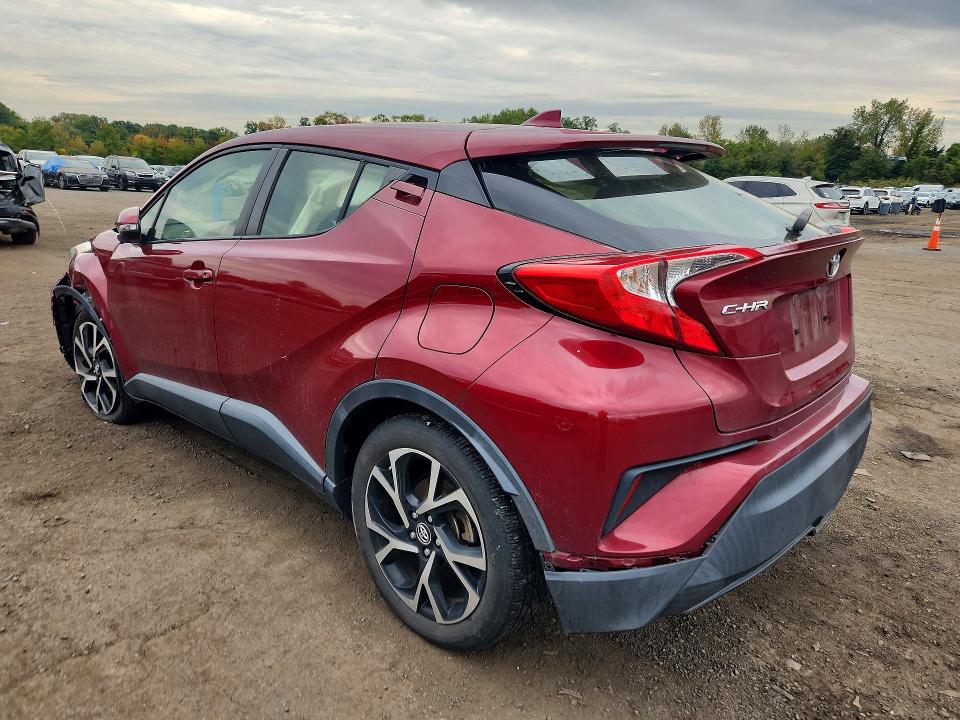 2018 Toyota C-hr მანქანა იყიდება აუქციონზე, vin: JTNKHMBXXJ1001392, აუქციონის ნომერი: 70761176