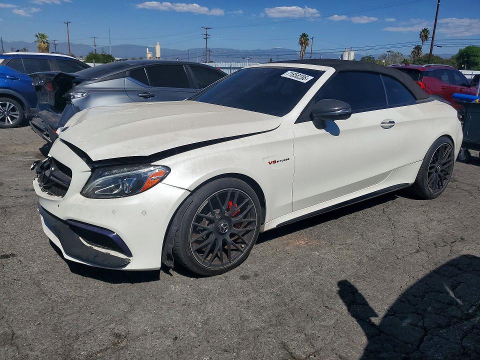 2017 Mercedes-benz C მანქანა იყიდება აუქციონზე, vin: WDDWK8HBXHF508886, აუქციონის ნომერი: 71858286