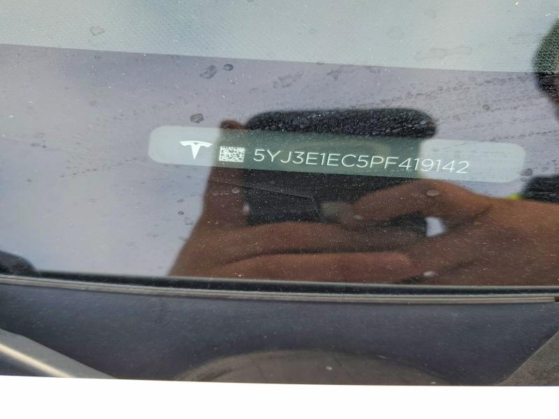 Продажа на аукционе авто 2023 Tesla Model 3, vin: 5YJ3E1EC5PF419142, номер лота: 71577046