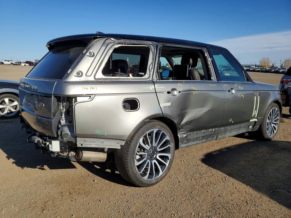 2018 Land Rover Range Rover მანქანა იყიდება აუქციონზე, vin: SALGV5RE9JA509620, აუქციონის ნომერი: 70380466