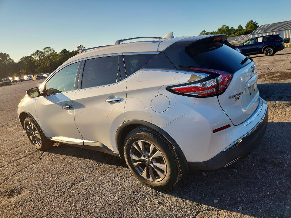 2017 Nissan Murano მანქანა იყიდება აუქციონზე, vin: 5N1AZ2MG6HN160276, აუქციონის ნომერი: 69982736