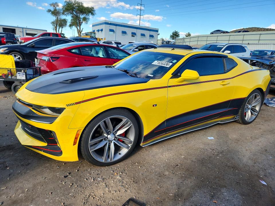 71656336 :رقم المزاد ، 1G1FB1RS1H0200078 vin ، 2017 Chevrolet Camaro مزاد بيع