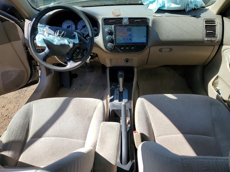 72169826 :رقم المزاد ، 1HGES26742L050743 vin ، 2002 Honda Civic مزاد بيع
