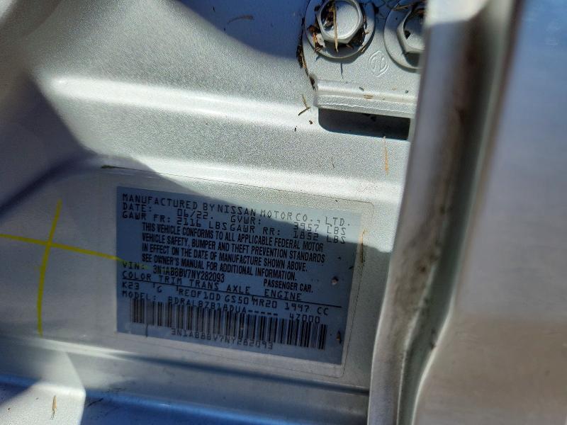 Продажа на аукционе авто 2022 Nissan Sentra, vin: 3N1AB8BV7NY282093, номер лота: 71813296
