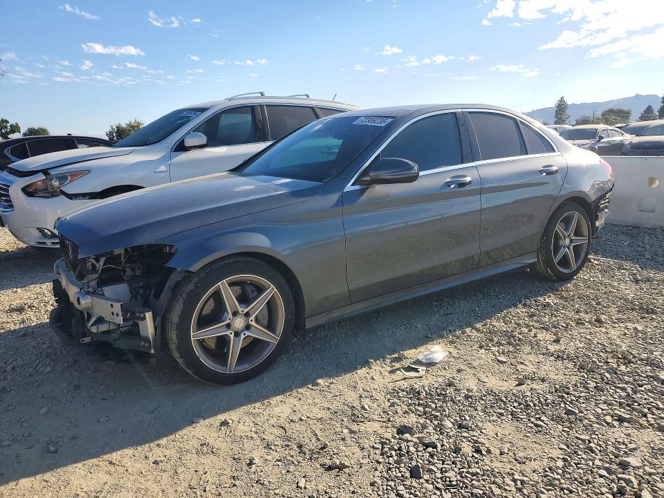 2017 Mercedes-benz C მანქანა იყიდება აუქციონზე, vin: 55SWF4JB3HU202858, აუქციონის ნომერი: 72389236
