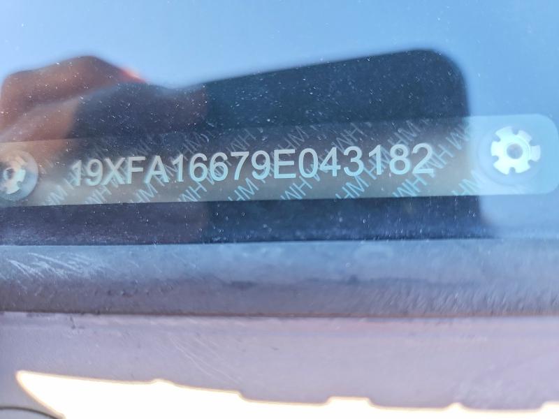 71451386 :رقم المزاد ، 19XFA16679E043182 vin ، 2009 Honda Civic مزاد بيع