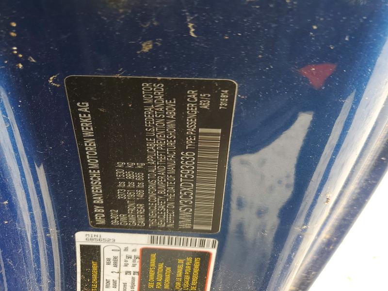 Продаж на аукціоні авто 2013 Mini Cooper Roadster, vin: WMWSY3C5XDT593636, номер лоту: 73743776