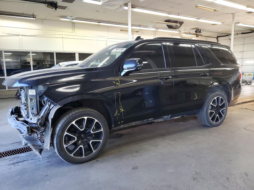 72401246 :رقم المزاد ، 1GNSKRKD9NR209769 vin ، 2022 Chevrolet Tahoe مزاد بيع