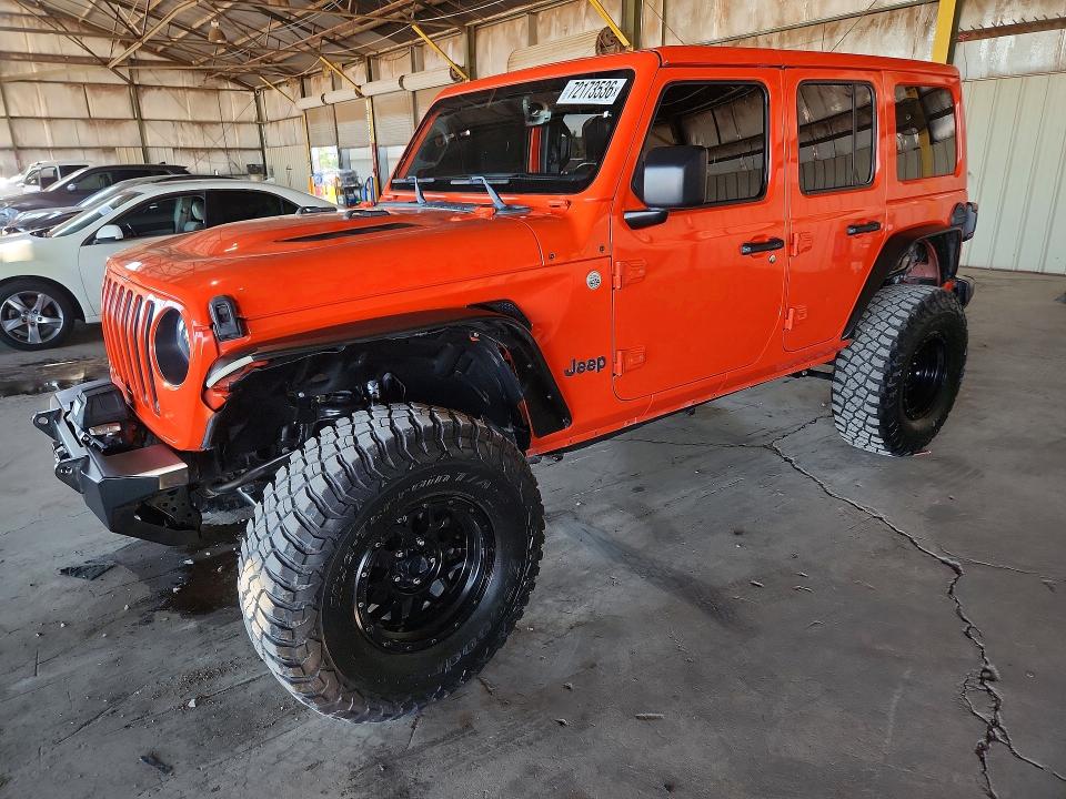 Aukcja sprzedaży 2019 Jeep Wrangler, vin: 1C4HJXEG6KW575511, numer aukcji: 72173536