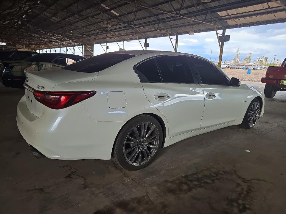 2018 Infiniti Q50 მანქანა იყიდება აუქციონზე, vin: JN1FV7AR5JM480051, აუქციონის ნომერი: 69202786