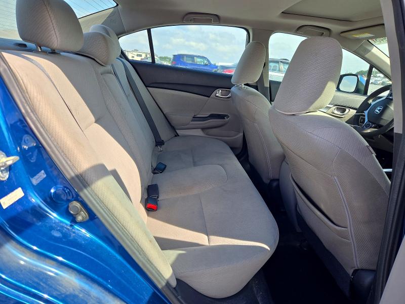2013 Honda Civic მანქანა იყიდება აუქციონზე, vin: 2HGFB2F8XDH509836, აუქციონის ნომერი: 72490946