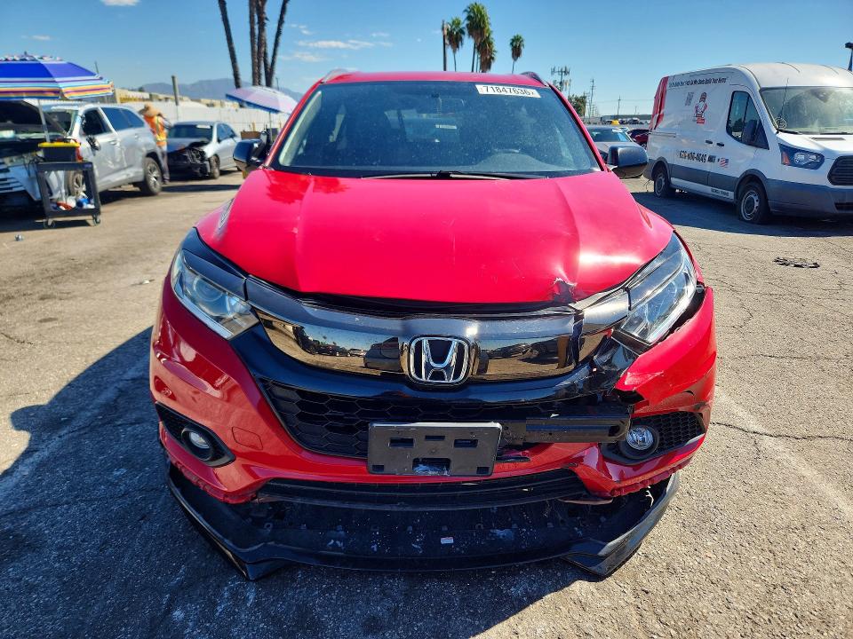2022 Honda Hr-v მანქანა იყიდება აუქციონზე, vin: 3CZRU5H19NM730395, აუქციონის ნომერი: 71847636