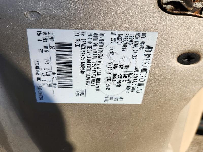 Продажа на аукционе авто 2004 Ford Explorer Sport Trac, vin: 1FMZU67K24UA09640, номер лота: 72717156