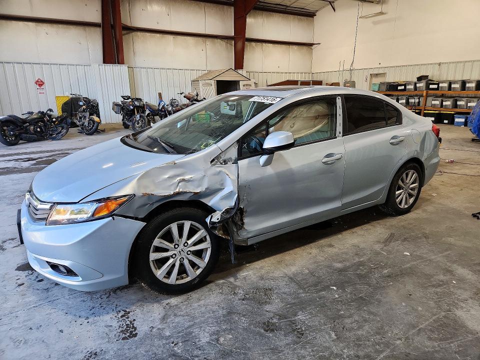 2012 Honda Civic მანქანა იყიდება აუქციონზე, vin: 19XFB2F89CE355127, აუქციონის ნომერი: 71751416