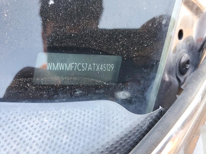 Aukcja sprzedaży 2010 Mini Cooper, vin: WMWMF7C57ATX45129, numer aukcji: 72248416