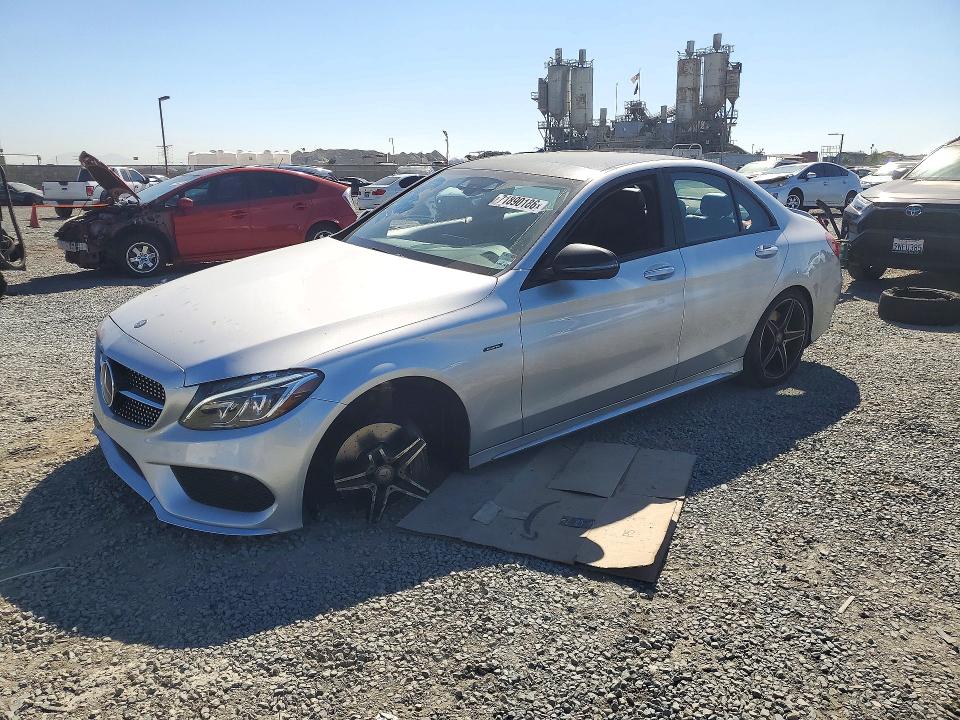 2016 Mercedes-benz C მანქანა იყიდება აუქციონზე, vin: 55SWF6EB3GU126403, აუქციონის ნომერი: 71890186