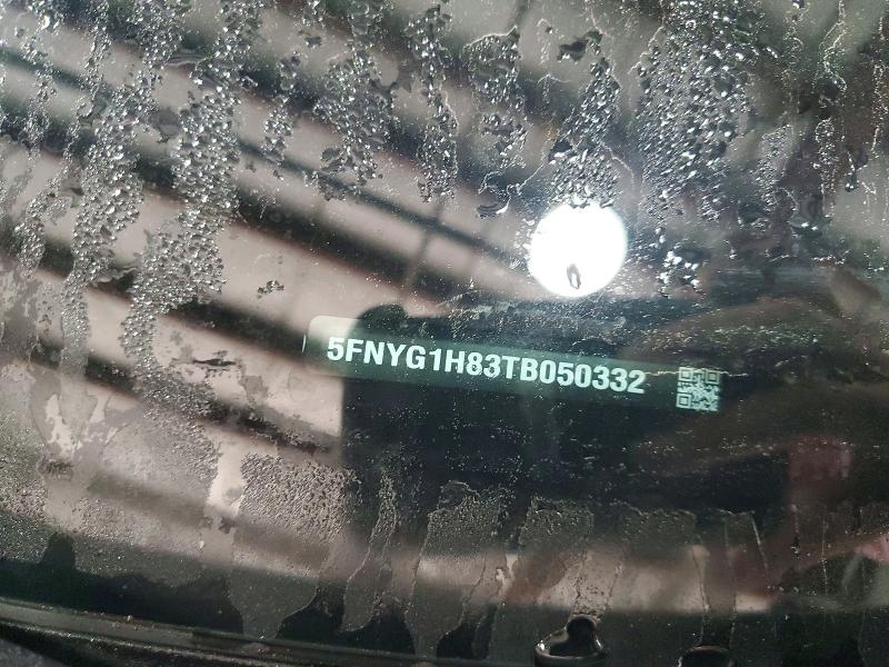 2026 Honda Pilot მანქანა იყიდება აუქციონზე, vin: 5FNYG1H83TB050332, აუქციონის ნომერი: 73062486