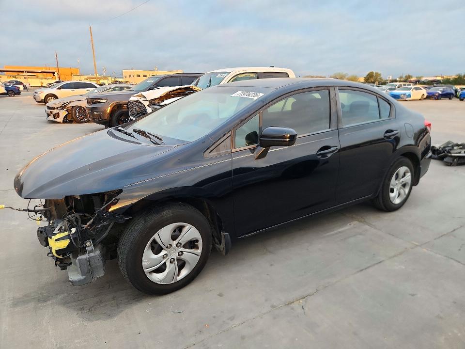 71976226 :رقم المزاد ، 19XFB2F54FE087873 vin ، 2015 Honda Civic مزاد بيع