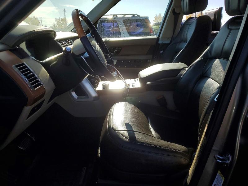 2018 Land Rover Range Rover მანქანა იყიდება აუქციონზე, vin: SALGV5RE9JA509620, აუქციონის ნომერი: 70380466