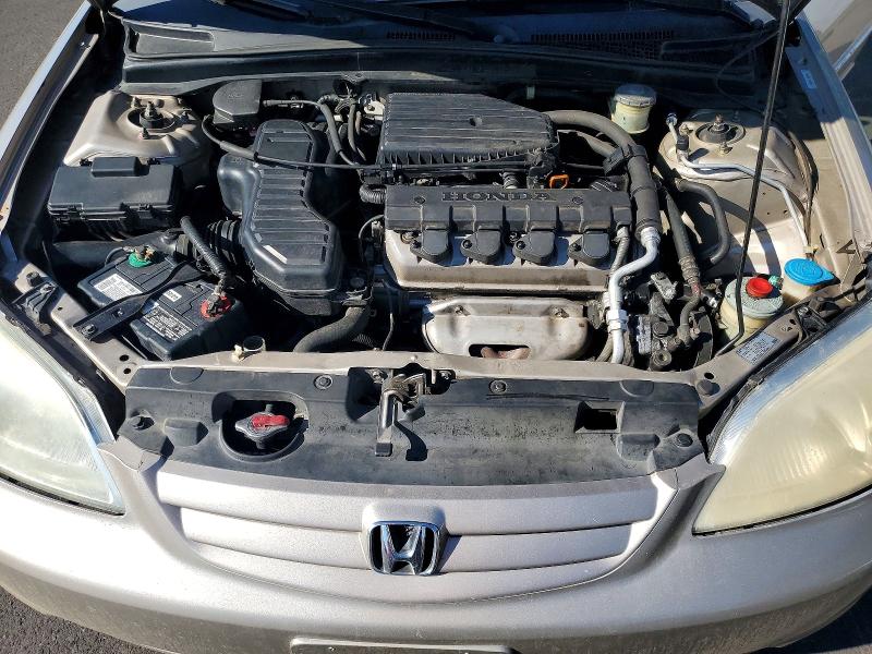 2001 Honda Civic მანქანა იყიდება აუქციონზე, vin: 1HGES16511L006982, აუქციონის ნომერი: 72799666