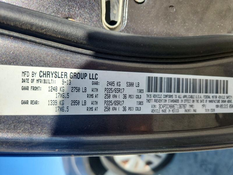 73710116 :رقم المزاد ، 3C4PDCAB0ET136787 vin ، 2014 Dodge Journey مزاد بيع