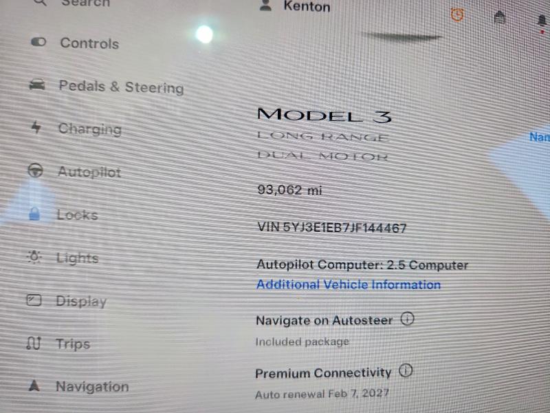 Продажа на аукционе авто 2018 Tesla Model 3, vin: 5YJ3E1EB7JF144467, номер лота: 70310966
