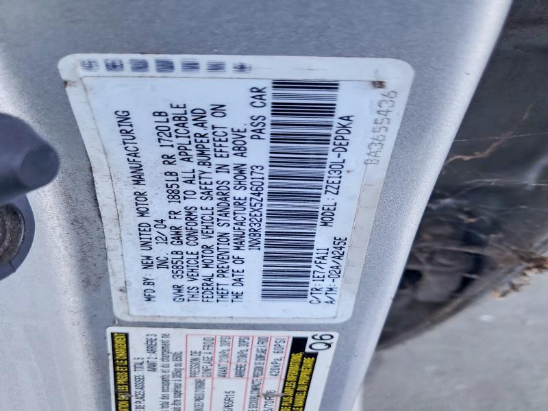 71891446 :رقم المزاد ، 1NXBR32EX5Z460173 vin ، 2005 Toyota Corolla مزاد بيع