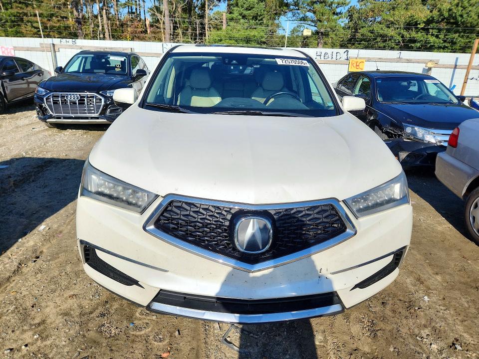 2019 Acura Mdx მანქანა იყიდება აუქციონზე, vin: 5J8YD4H5XKL004462, აუქციონის ნომერი: 72570506