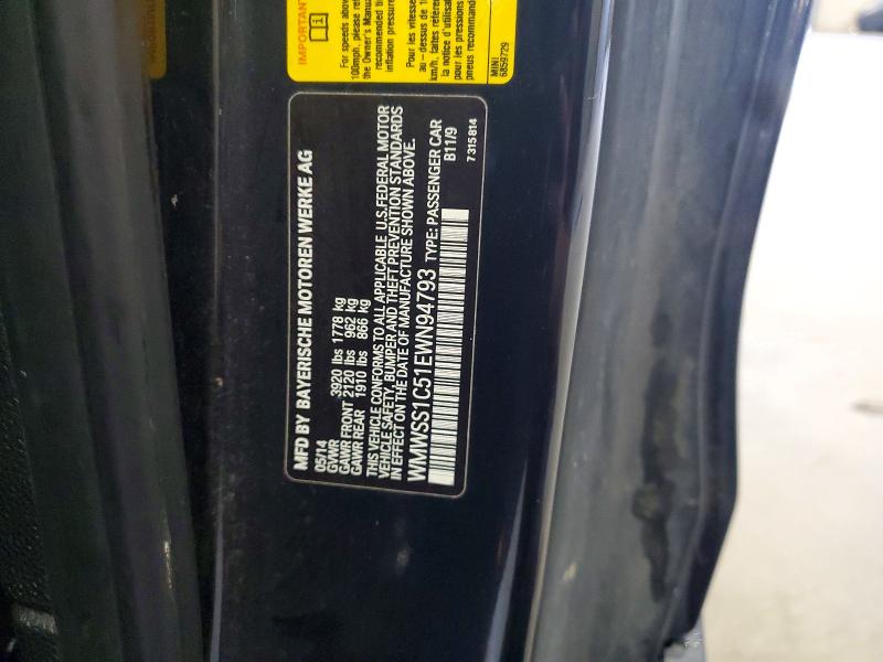 Продаж на аукціоні авто 2014 Mini Cooper, vin: WMWSS1C51EWN94793, номер лоту: 71888726