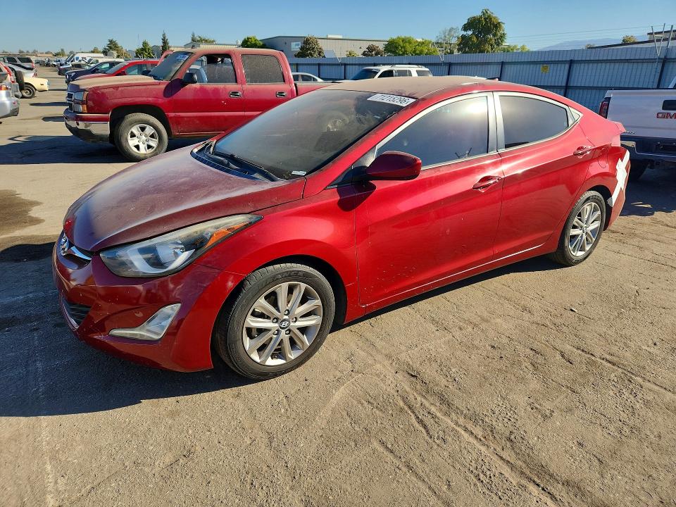 Продаж на аукціоні авто 2014 Hyundai Elantra, vin: 5NPDH4AE2EH545333, номер лоту: 71215296