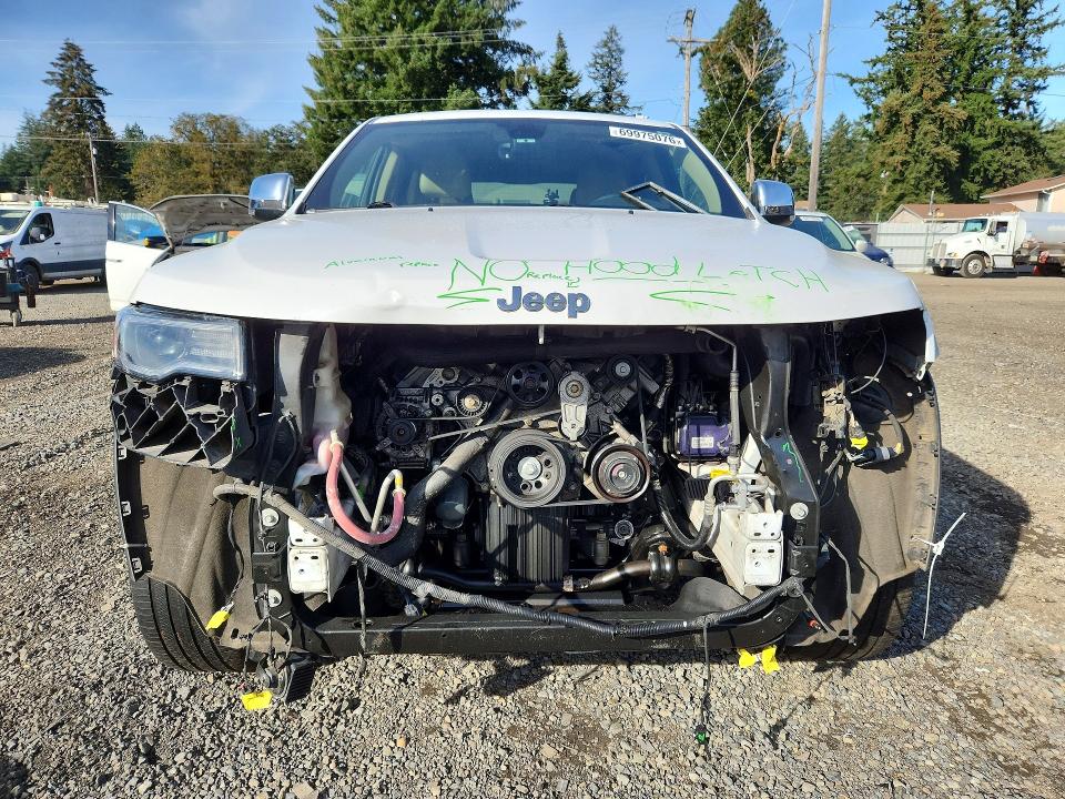 2018 Jeep Grand Cherokee მანქანა იყიდება აუქციონზე, vin: 1C4RJFBT4JC299099, აუქციონის ნომერი: 69975076