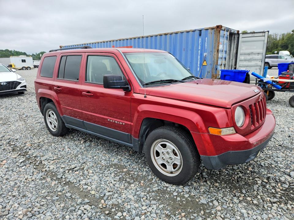 2015 Jeep Patriot მანქანა იყიდება აუქციონზე, vin: 1C4NJPBA6FD131243, აუქციონის ნომერი: 71734276