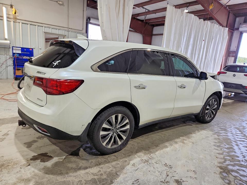 71104556 :رقم المزاد ، 5FRYD4H40GB001715 vin ، 2016 Acura Mdx مزاد بيع