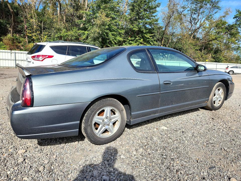 72133196 :رقم المزاد ، 2G1WW12E349431251 vin ، 2004 Chevrolet Monte Carlo مزاد بيع