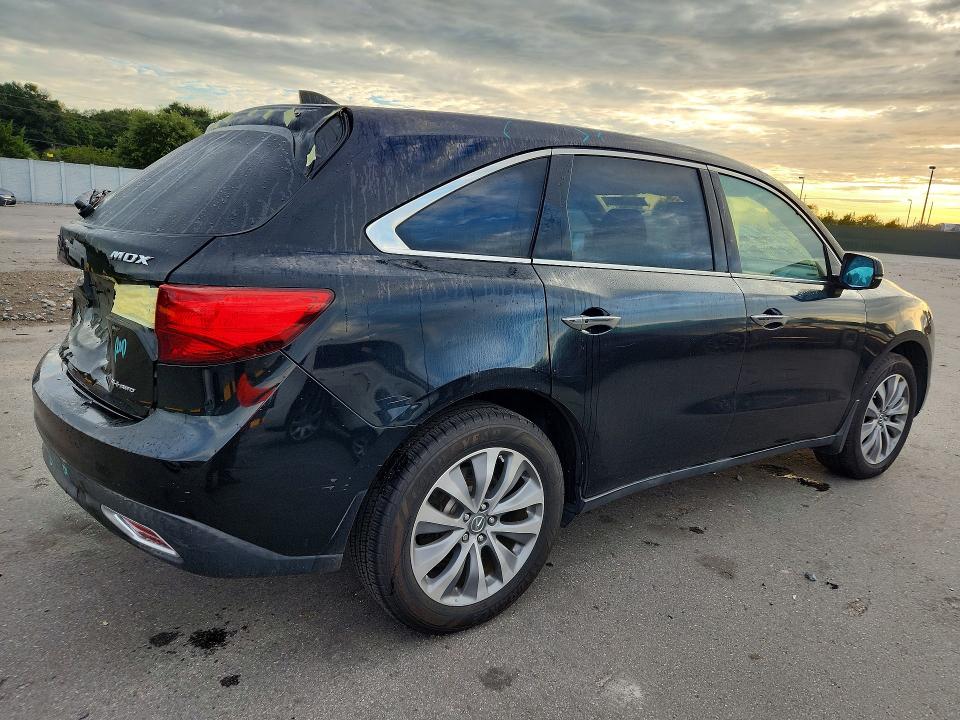 2015 Acura Mdx მანქანა იყიდება აუქციონზე, vin: 5FRYD4H43FB018121, აუქციონის ნომერი: 71053826